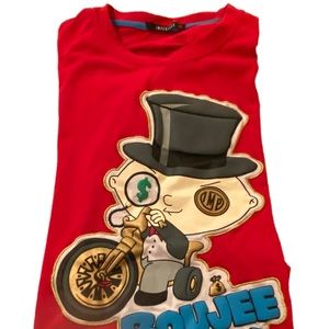 Imperious brand 3XL puff design BOUJEE BOY short sleeve T-Shirt